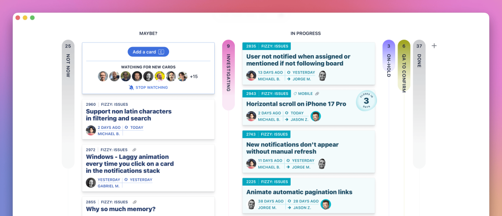Fizzy Kanban Open Source